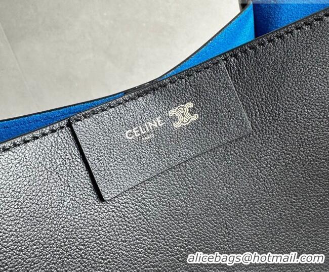 Best Price Celine Small Cube Tote bag in Supple Calfskin Leather 124182 Black 2026