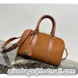 Luxury Cheap Celine Medium Boston Bag in Suede 121323 Brown 2026