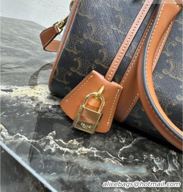 Buy Cheap Celine Medium Boston Bag in Triomphe Canvas 121323 2026