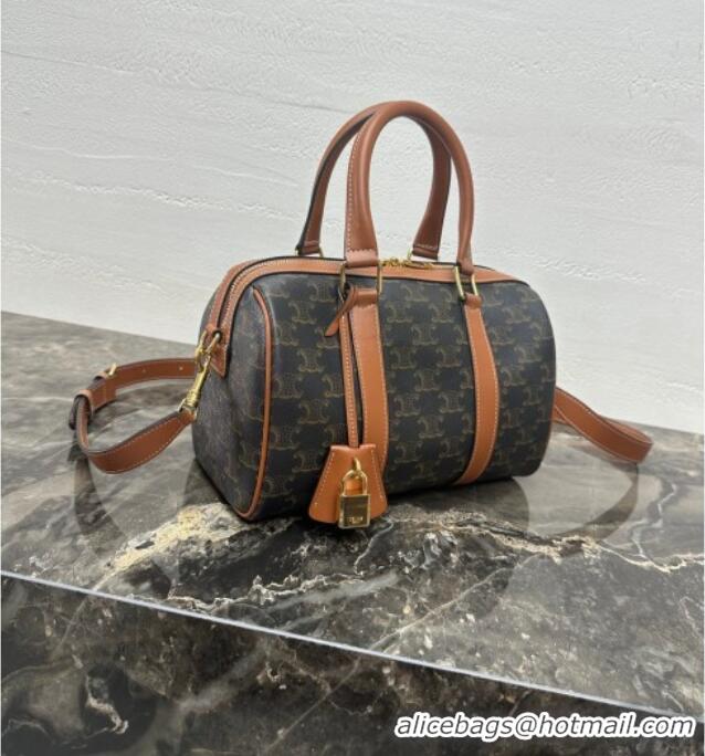 Buy Cheap Celine Medium Boston Bag in Triomphe Canvas 121323 2026