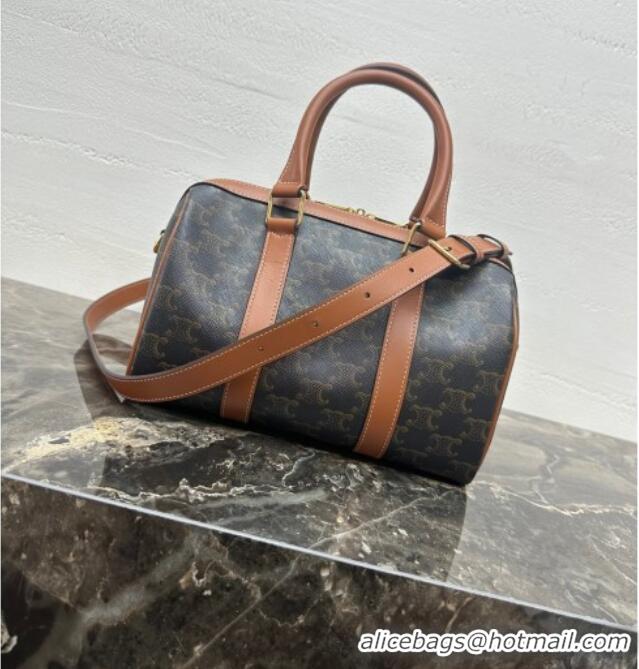 Buy Cheap Celine Medium Boston Bag in Triomphe Canvas 121323 2026