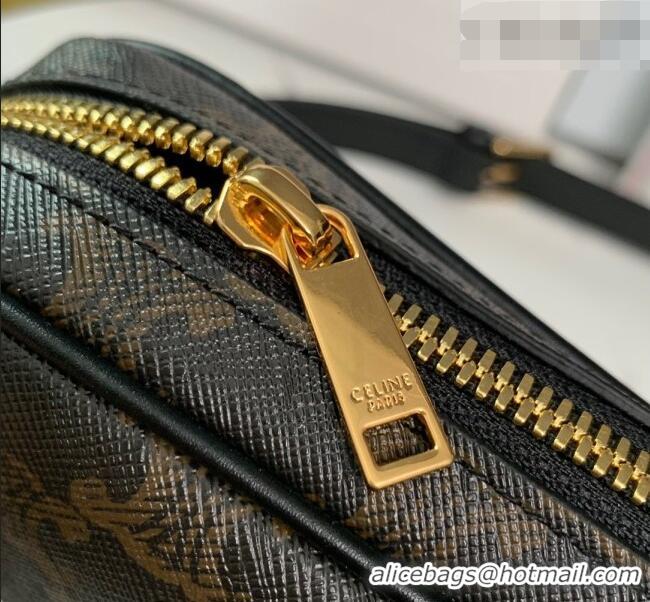 Trendy Design Celine Mens Medium Messenger Bag in Triomphe Canvas 194502 2026