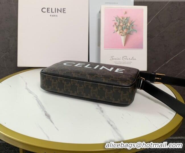 Trendy Design Celine Mens Medium Messenger Bag in Triomphe Canvas 194502 2026