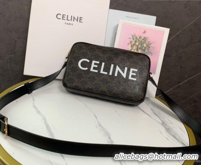 Trendy Design Celine Mens Medium Messenger Bag in Triomphe Canvas 194502 2026