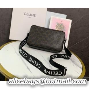 Most Popular Celine Mens Medium Messenger Bag in Triomphe Canvas 197202 2026