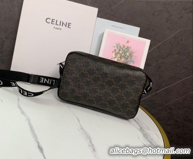 Most Popular Celine Mens Medium Messenger Bag in Triomphe Canvas 197202 2026
