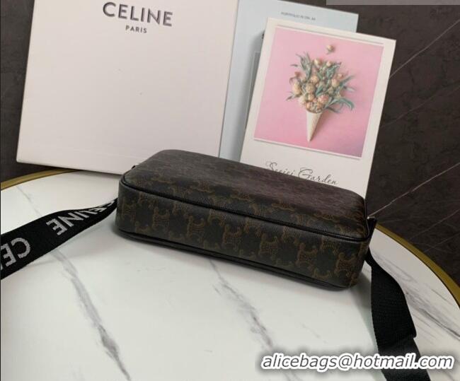 Most Popular Celine Mens Medium Messenger Bag in Triomphe Canvas 197202 2026