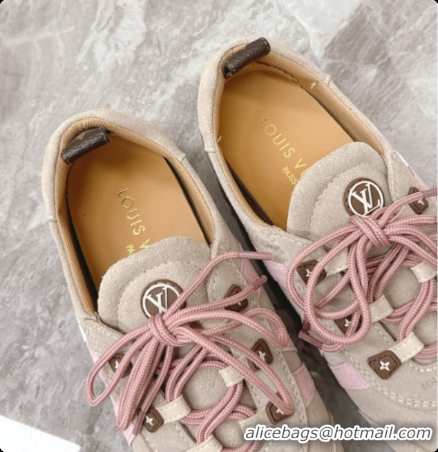 Low Price Louis Vuitton LV Sneakerina Sneakers Ballerina in Suede LV091710 Beige 2026