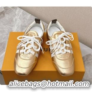 Good Quality Louis Vuitton LV Sneakerina Sneakers Ballerina in Calfskin LV091713 Gold 2026