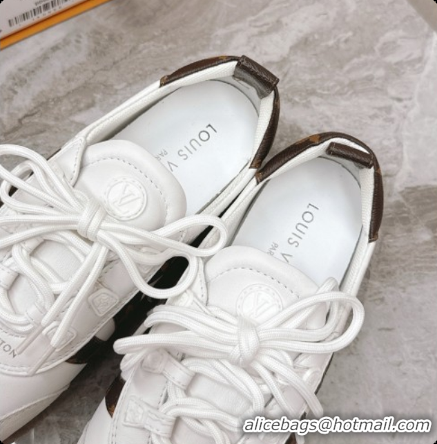 Super Quality Louis Vuitton LV Sneakerina Sneakers Ballerina in Suede & Calfskin LV091714 White 2026
