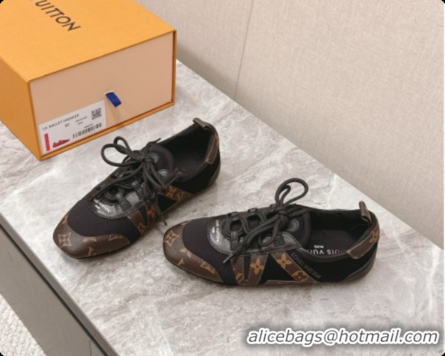 Good Looking Louis Vuitton LV Sneakerina Sneakers Ballerina in Monogram LV091716 Black 2026