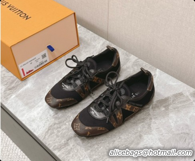 Good Looking Louis Vuitton LV Sneakerina Sneakers Ballerina in Monogram LV091716 Black 2026