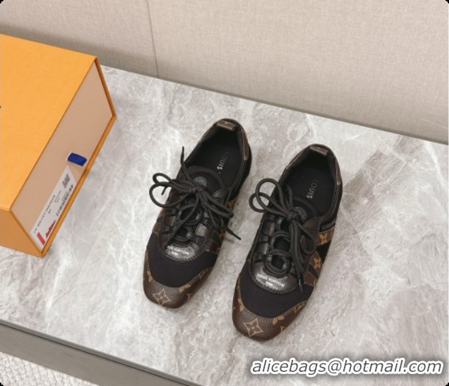 Good Looking Louis Vuitton LV Sneakerina Sneakers Ballerina in Monogram LV091716 Black 2026