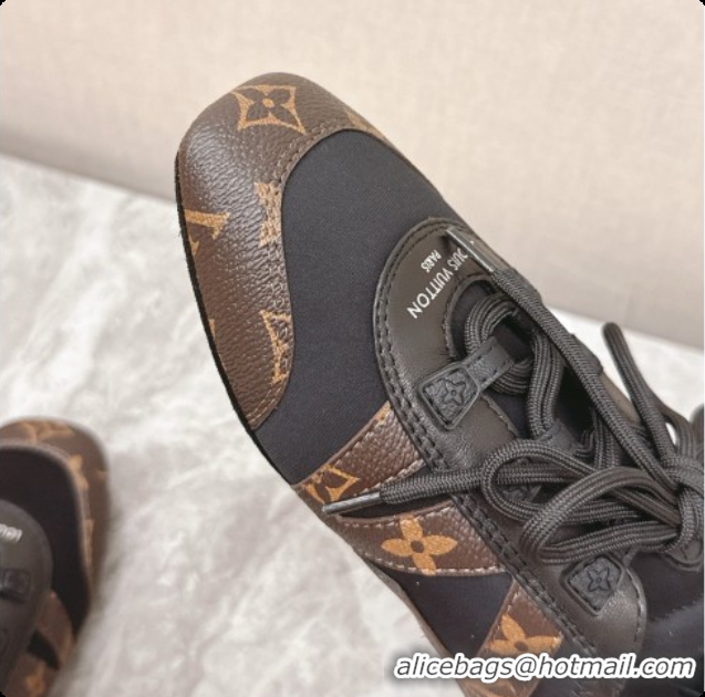 Good Looking Louis Vuitton LV Sneakerina Sneakers Ballerina in Monogram LV091716 Black 2026