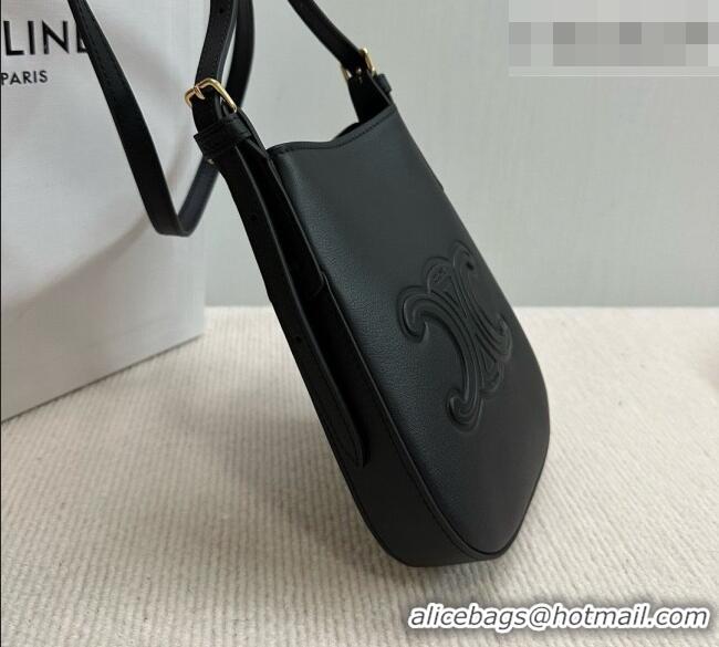 Chic Promotional Celine Héloïse Cell Phone Pouch in Soft Calfskin 10M753 Black 2026