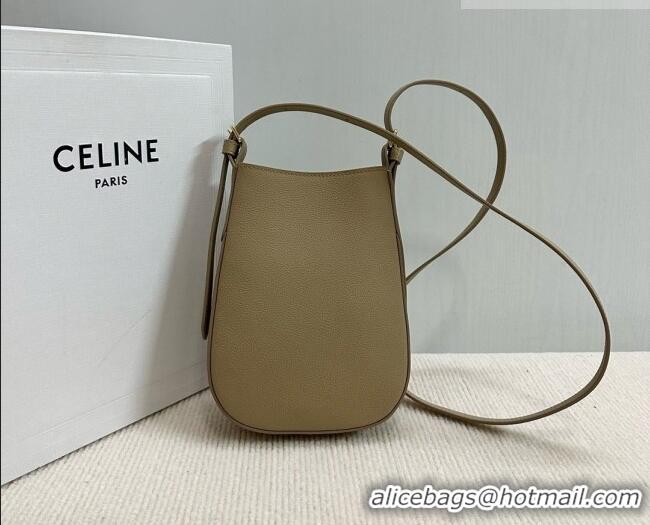 Top Design Celine Héloïse Cell Phone Pouch in Soft Calfskin 10M753 Khaki 2026