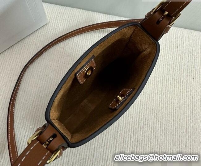 Buy Inexpensive Celine Héloïse Cell Phone Pouch in Soft Calfskin 10M753 Brown 2026