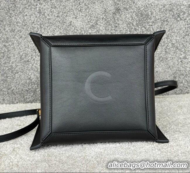 Trendy Design Celine Small Cube Bag in Supple Calfskin 124182 C090458 Black 2026