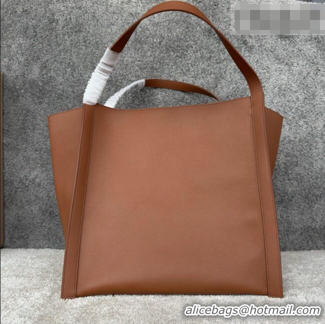 Grade Discount Celine Medium Cube Bag in Supple Calfskin 123422 C090460 Brown 2026