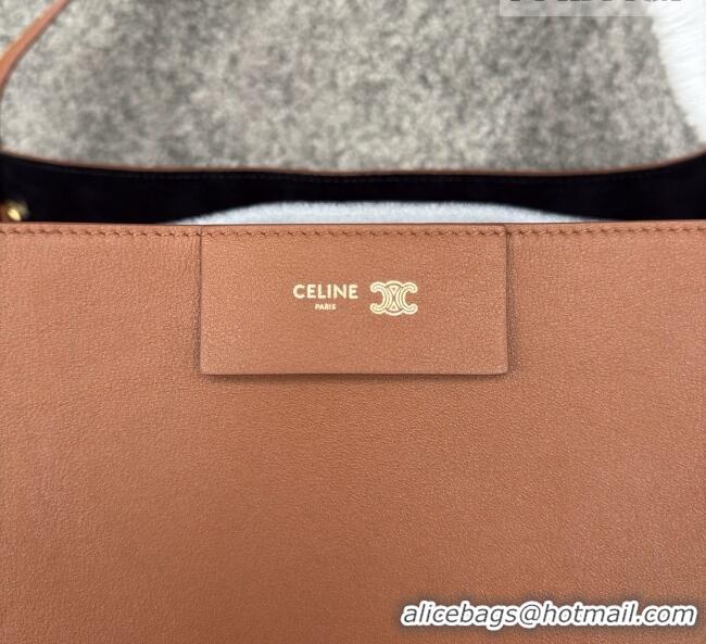 Grade Discount Celine Medium Cube Bag in Supple Calfskin 123422 C090460 Brown 2026