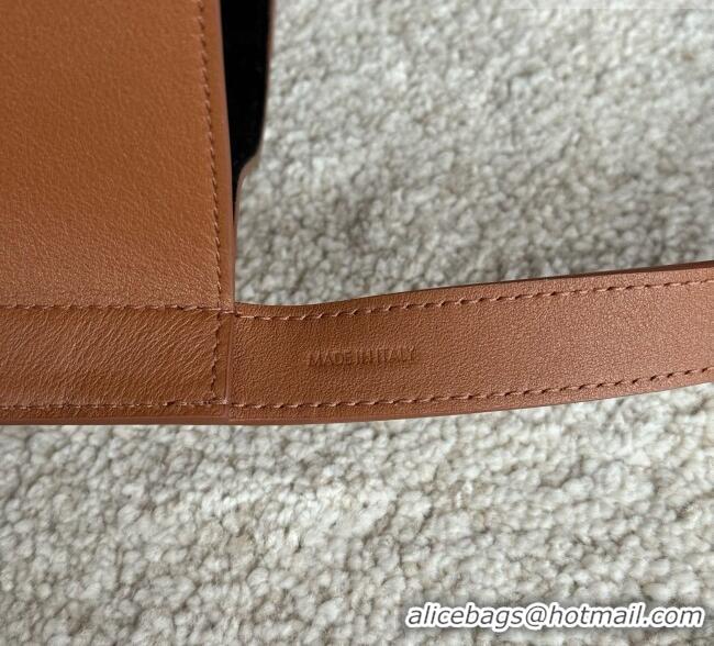 Grade Discount Celine Medium Cube Bag in Supple Calfskin 123422 C090460 Brown 2026