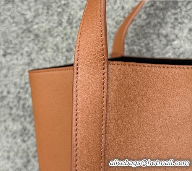 Grade Discount Celine Medium Cube Bag in Supple Calfskin 123422 C090460 Brown 2026