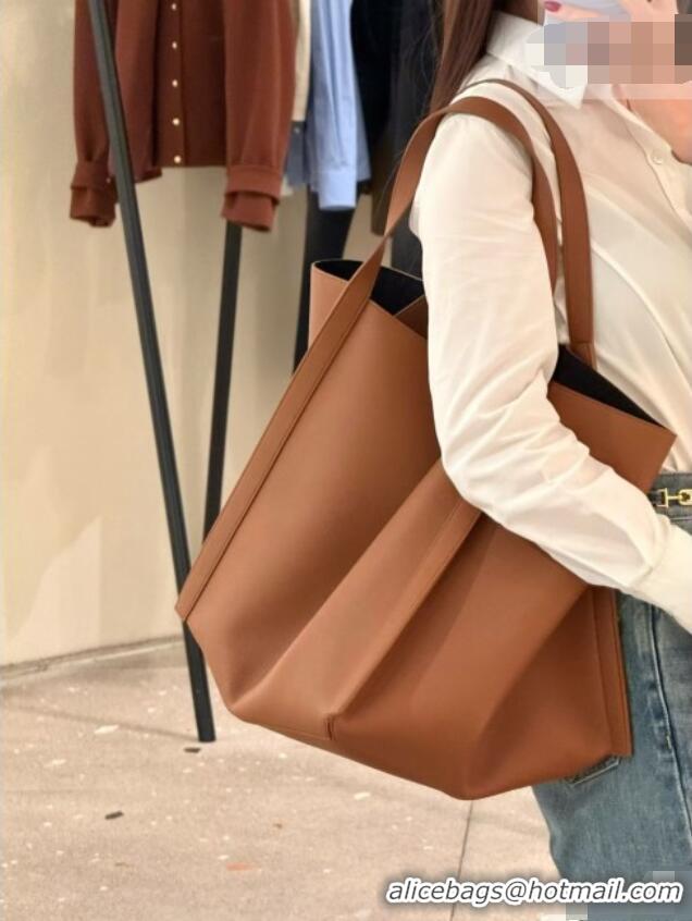 Grade Discount Celine Medium Cube Bag in Supple Calfskin 123422 C090460 Brown 2026