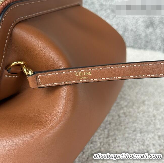 Top Grade Celine Small Doctor's Pouch in Supply Calfskin 90501 Brown 2026