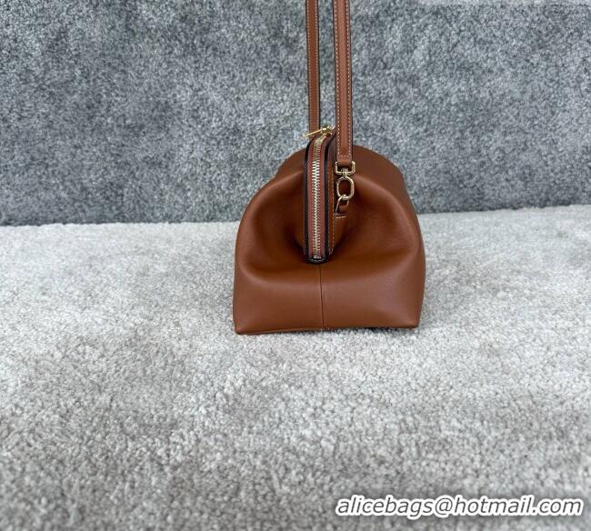 Top Grade Celine Small Doctor's Pouch in Supply Calfskin 90501 Brown 2026
