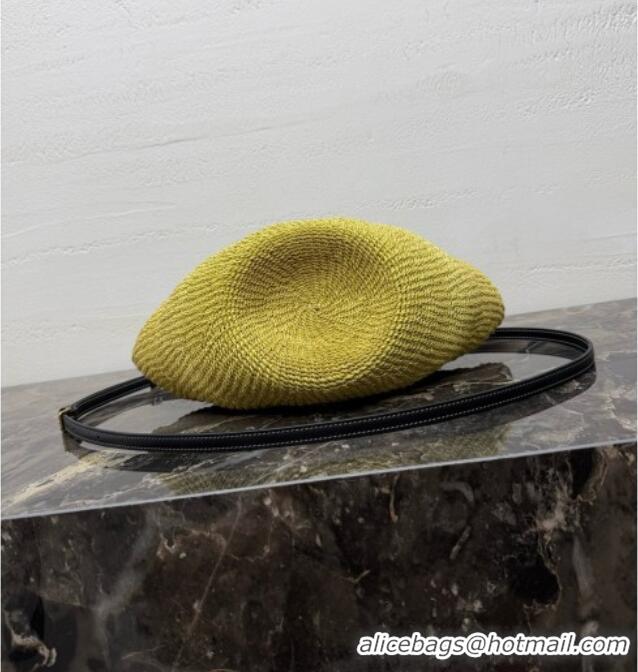 Well Crafted Celine Small Triomphe Beads Basket in Sisal and Calfskin L104V3 2026