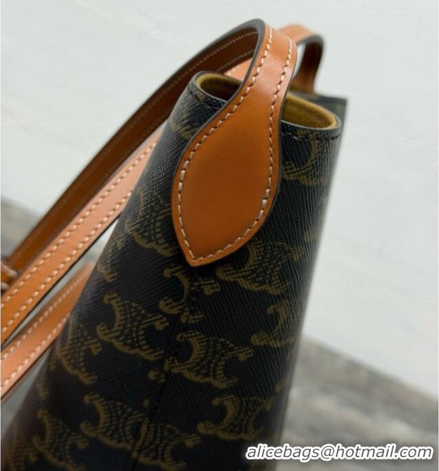 High Quality Celine Little Bucket in Triomphe Canvas L109U4 2026