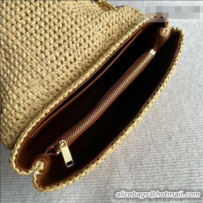 Buy Fashionable Celine Teen Victoire Bag in Raffia 115853 Beige 2026