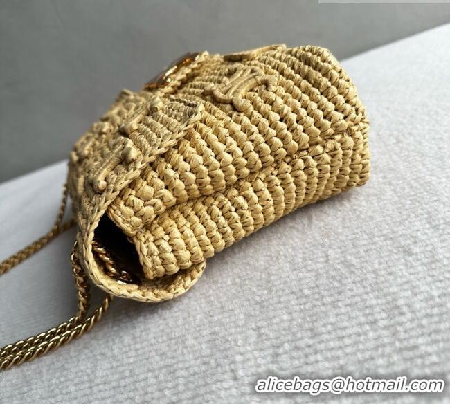 Buy Fashionable Celine Teen Victoire Bag in Raffia 115853 Beige 2026