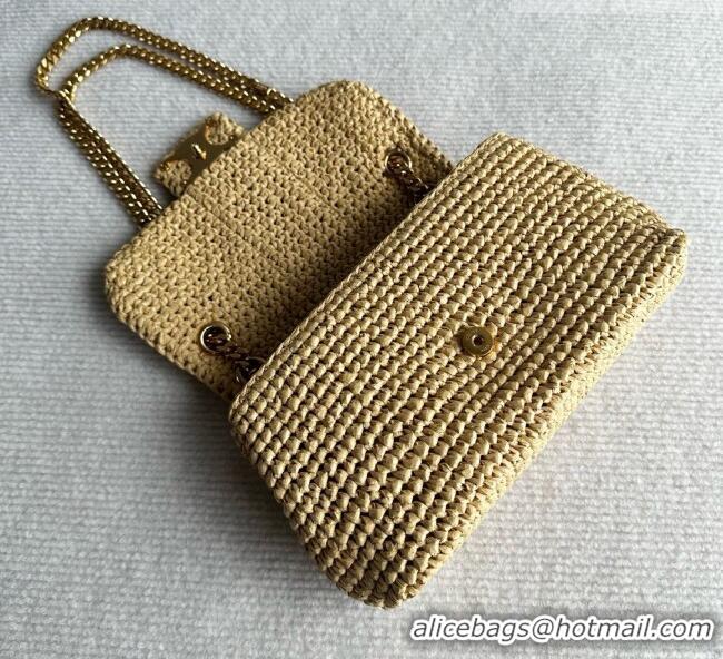 Buy New Cheap Celine Teen Victoire Bag in Raffia 116593 Beige 2026