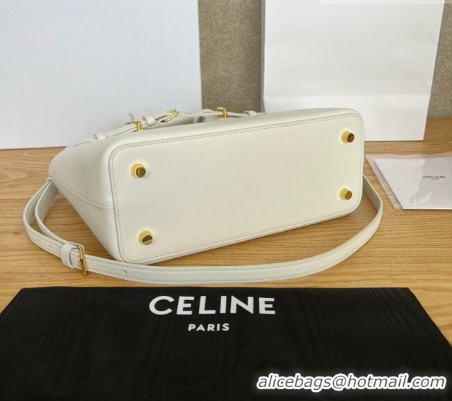 Market Sells Celine Teen Conti Bag in Calfskin 114543 White 2026