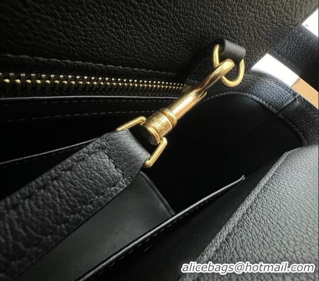 Best Grade Celine Teen Conti Bag in Calfskin 114543 Black 2026