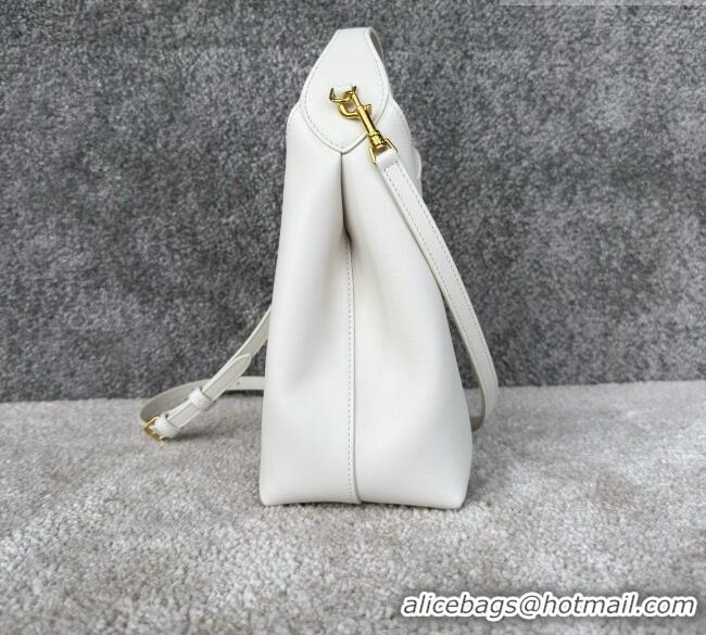 Best Price Celine Mini Hobo Bag in Smooth Calfskin L10133 White 2026