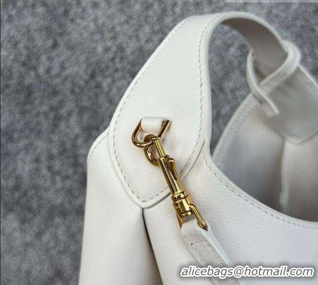 Best Price Celine Mini Hobo Bag in Smooth Calfskin L10133 White 2026