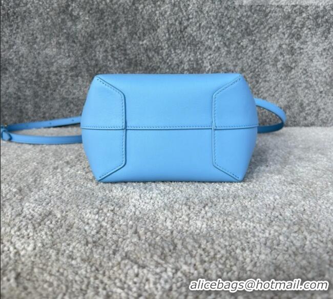Free Shipping Discount Celine Mini Hobo Bag in Smooth Calfskin L10133 Blue 2026