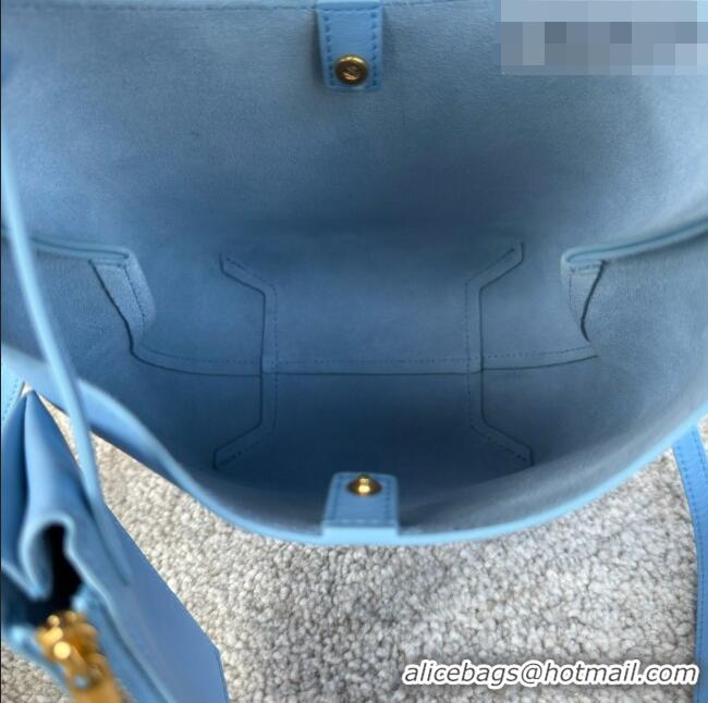 Free Shipping Discount Celine Mini Hobo Bag in Smooth Calfskin L10133 Blue 2026