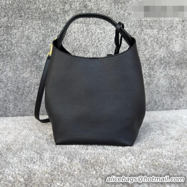 Grade Quality Celine Mini Hobo Bag in Smooth Calfskin L10133 Black 2026
