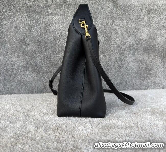 Grade Quality Celine Mini Hobo Bag in Smooth Calfskin L10133 Black 2026