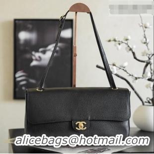 Traditional Specials Chanel Small Maxi Flap Bag in Grained Calfskin AS6231 Burgundy/Gold 2026