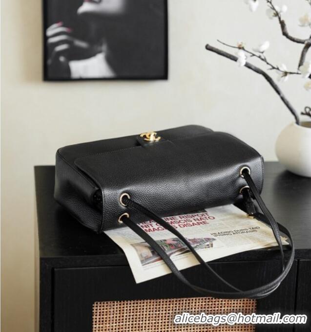 Traditional Specials Chanel Small Maxi Flap Bag in Grained Calfskin AS6231 Burgundy/Gold 2026