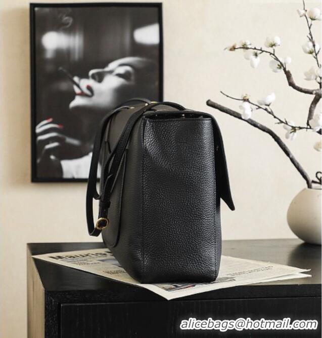 Luxury Cheap Chanel Large Maxi Flap Bag in Grained Calfskin AS6233 Black/Gold 2026