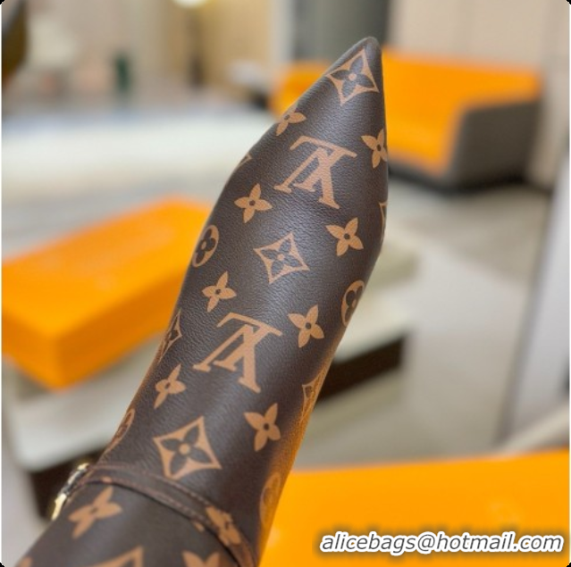 Purchase Louis Vuitton 6AM High Boot in Brown Monogram 5.5cm Heel LV091737 2026