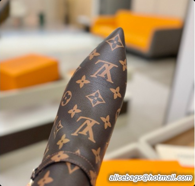 Low Price Louis Vuitton 6AM Ankle Boot in Brown Monogram 5.5cm Heel LV091742 2026