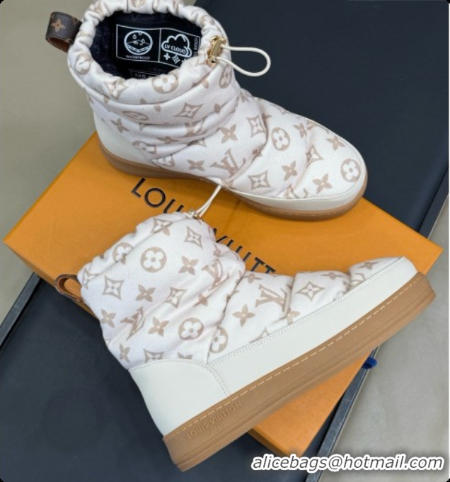 Grade Design Louis Vuitton LV Cloud Ankle Boot Sneaker 1AIVJ7 LV091747 White 2026