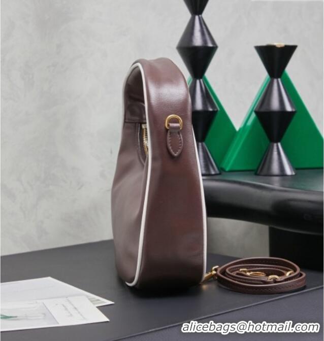 Most Popular Miu Miu Wander Calf Leather Hobo Mini bag 5BC125 Briar 2026