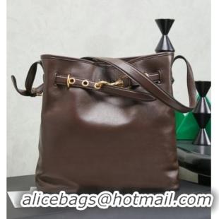 Shop Cheap Miu Miu Aventure Nappa Leather Bucket Bag 5BE101 Briar 2026